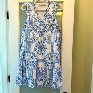 Vineyard Vine cotton lined dress, new size XL